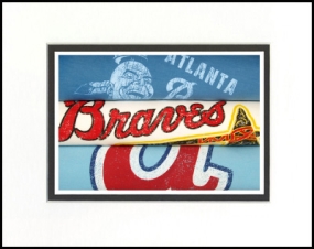 Atlanta Braves Vintage T-Shirt Sports Art